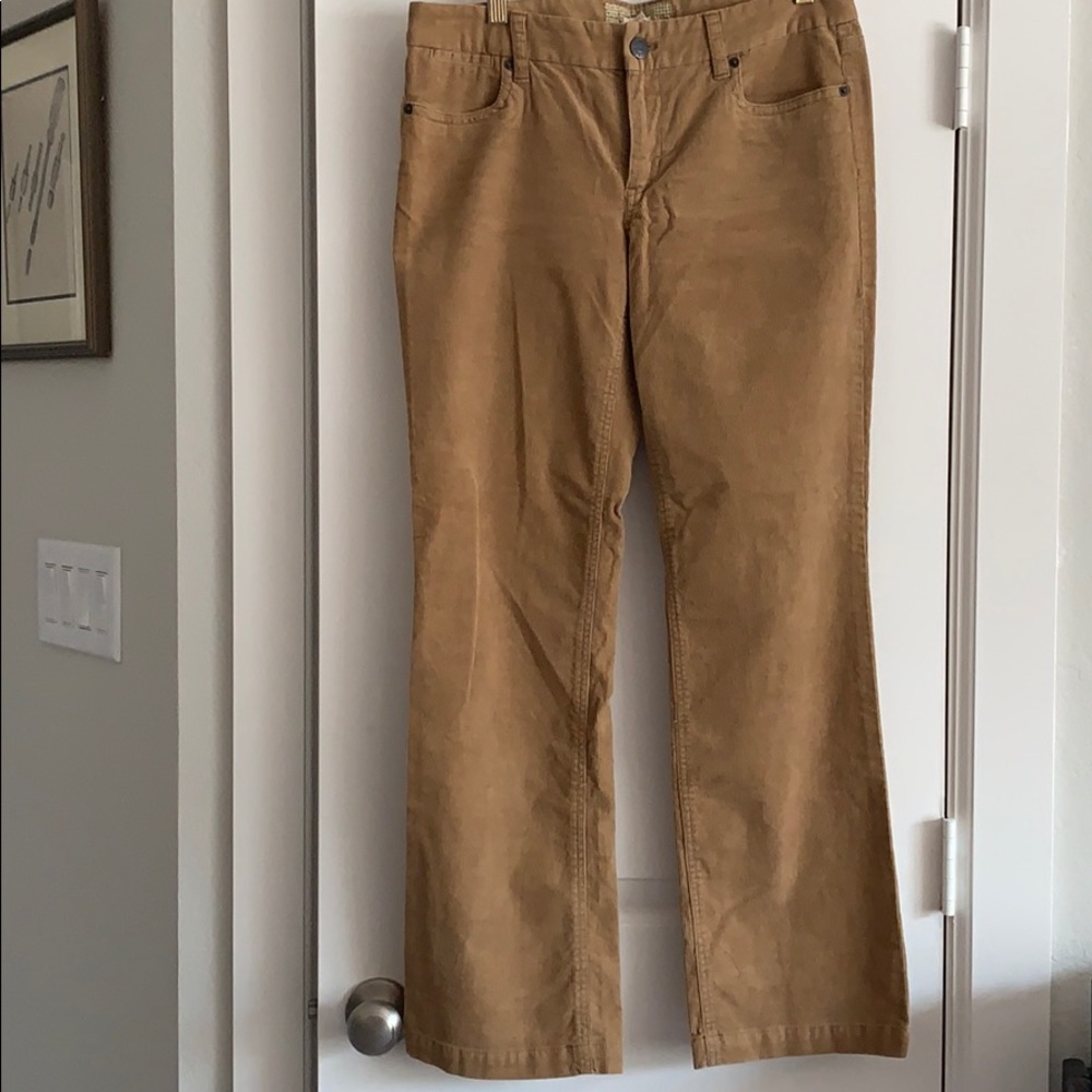 J. Crew Camel Corduroys Bootcut 30S Womens